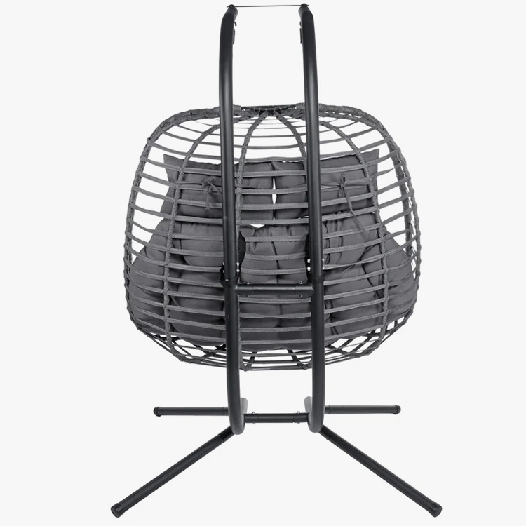 2 Person Seat Rattan Egg Swing Chair
