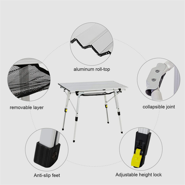 Portable Aluminium Folding Camping Table