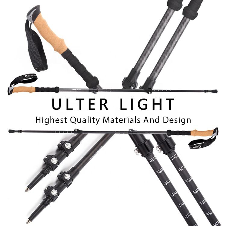 2 Pack Lightweight Hiking Poles