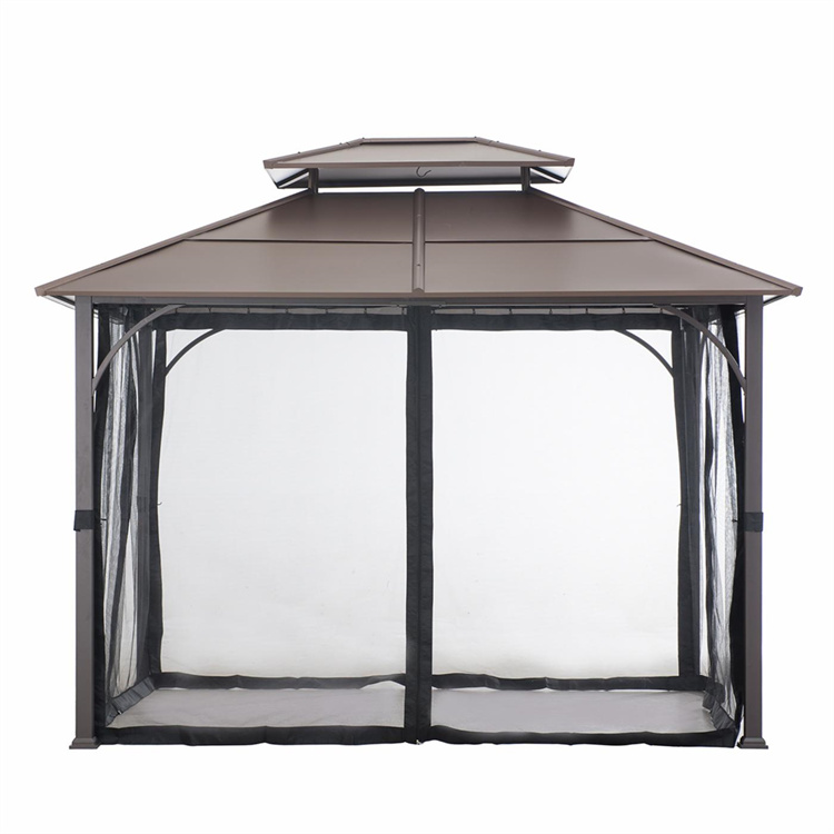 Patio Steel Frame Hardtop Gazebo
