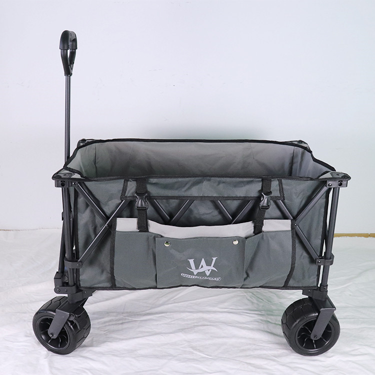 Folding Wagon Cart with Big Wheels