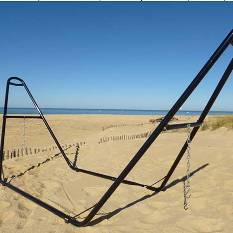 Multi-Use Heavy-Duty Steel Hammock Stand
