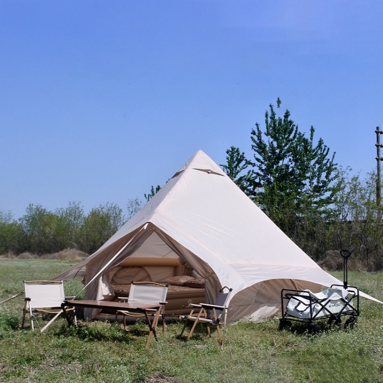 Inflatable Cotton Bell Tent Camping