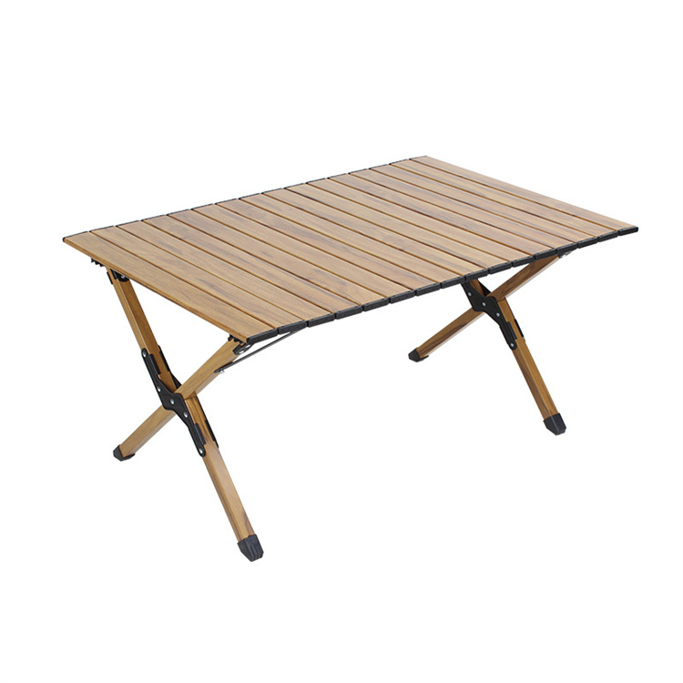Outdoor Folding Roll-Top Camping Table