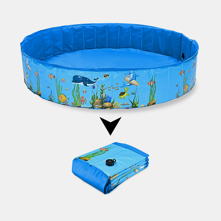 Outdoor Collapsible Pet Dog Bath Pool