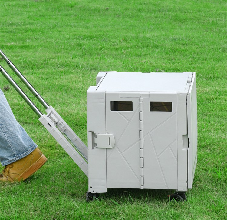 Portable Rolling Crate Handcart
