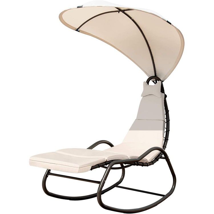 Outdoor Chaise Lounge Swing Chair