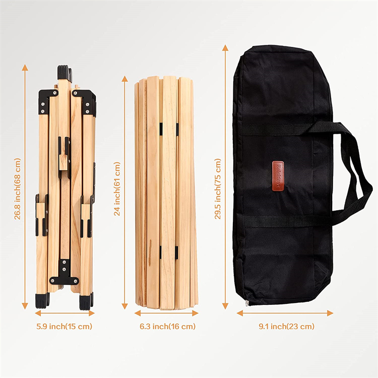 Lightweight Roll Up Picnic Camping Table