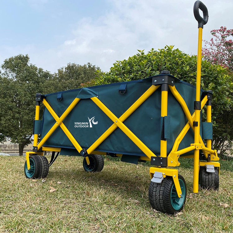 Outdoor Folding Collapsible Wagon Cart