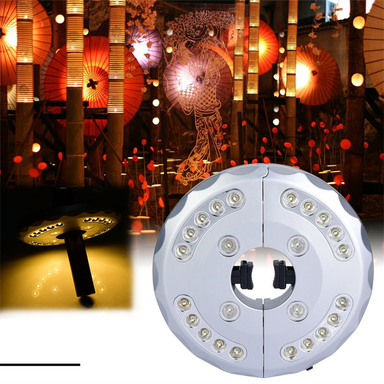 Energy Saving Patio Umbrella Pole Lamp