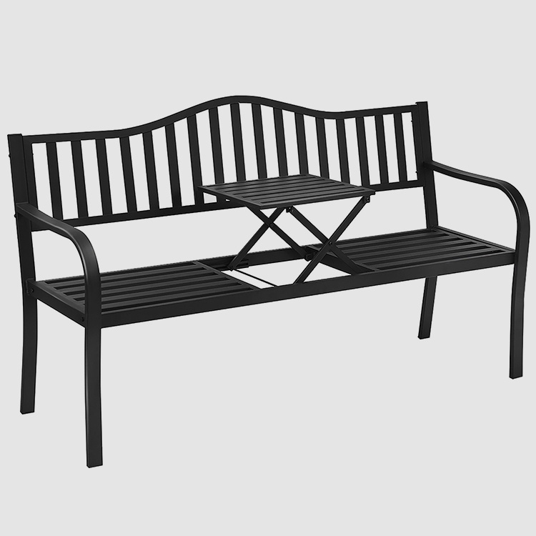 Outdoor Cast Iron Garden Bench Table