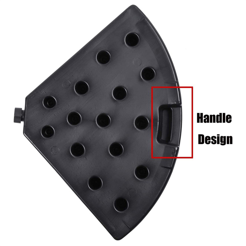 4PCS Fan Shaped Umbrella Base Stand
