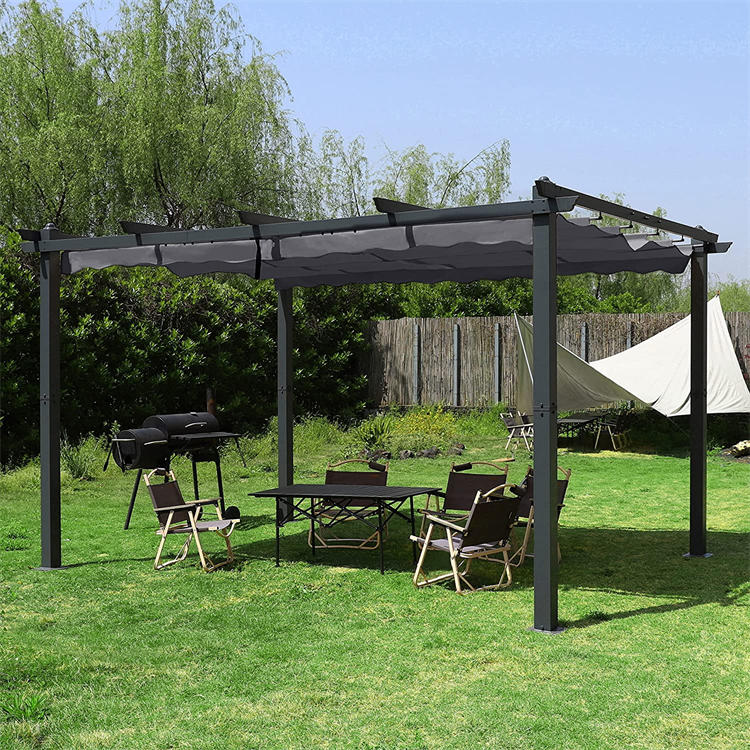 13 x 10 Ft Patio Aluminum Pergola Shelte