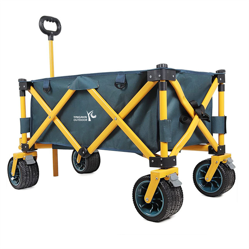 Outdoor Folding Collapsible Wagon Cart