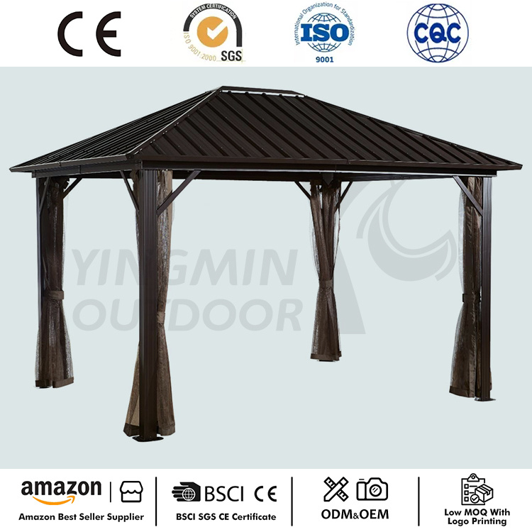 10' x 14' Genova Hardtop Gazebo