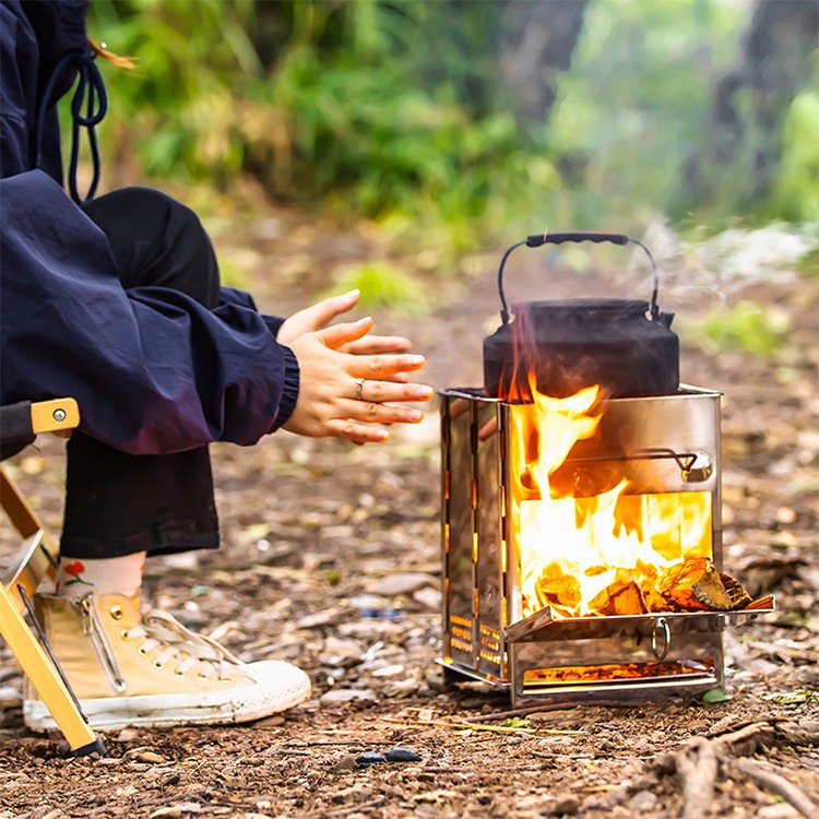 Foldable Wood Burning Stove