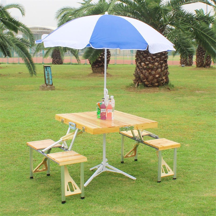 Folding Picnic Table with Seats