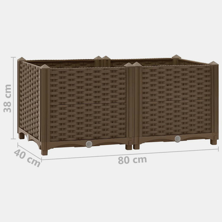 Square Garden Planter Boxes