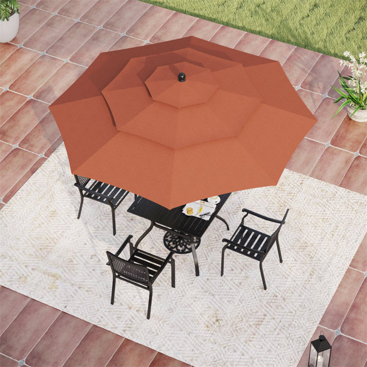 10ft 3 Tier Patio Umbrella