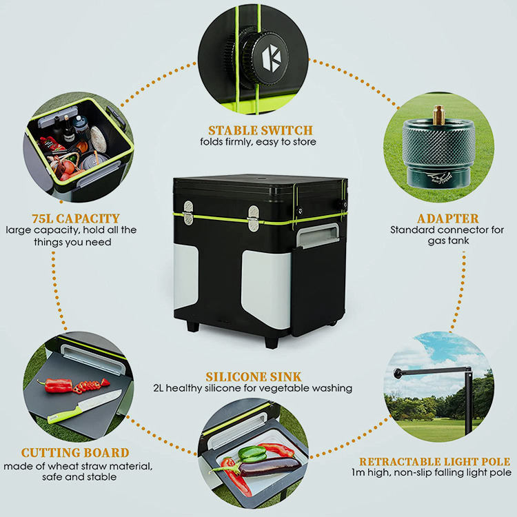 Outdoor Camping Multifunctional Kitchen