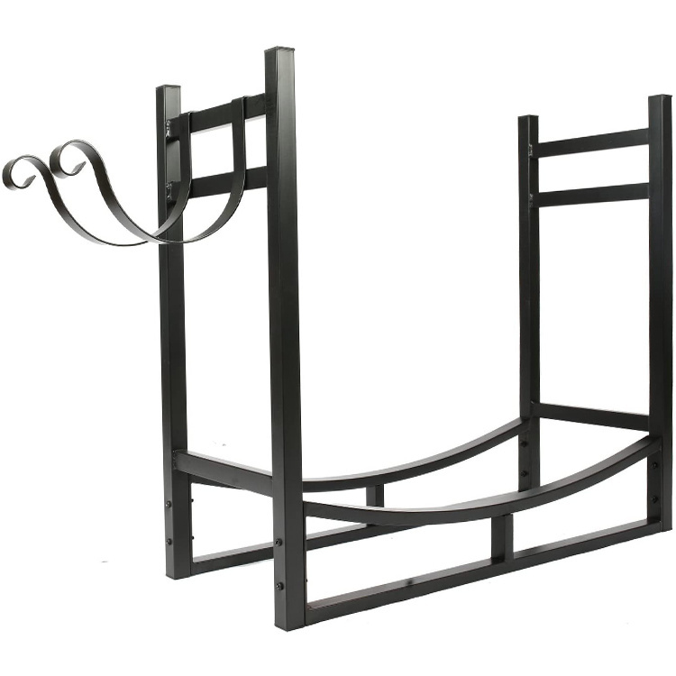 Firewood Log Rack with wood Holder