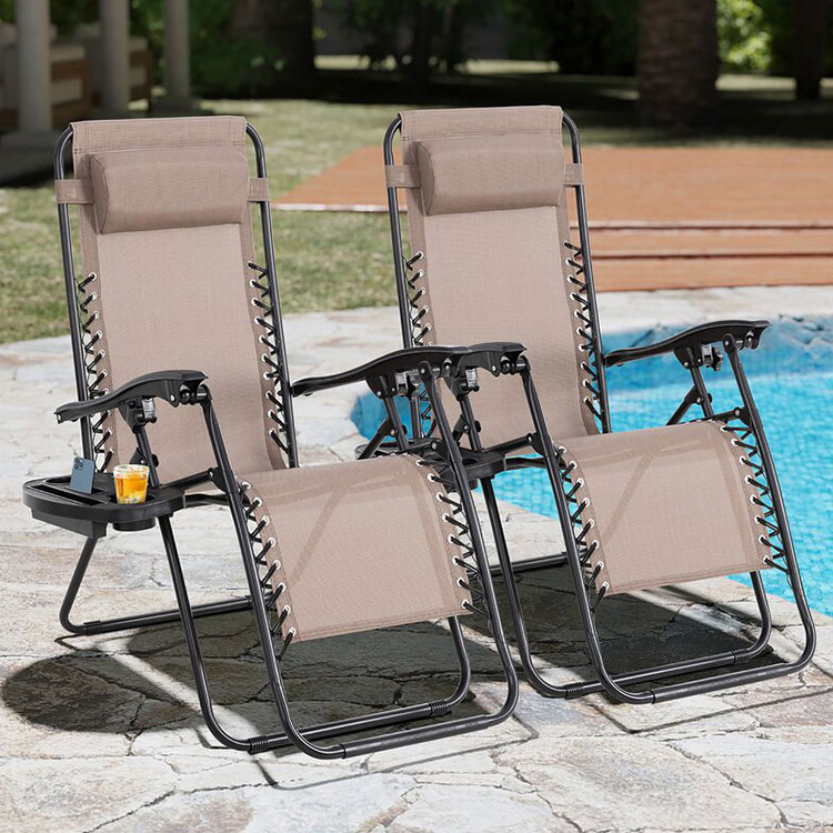 Folding Patio lounge Recliners