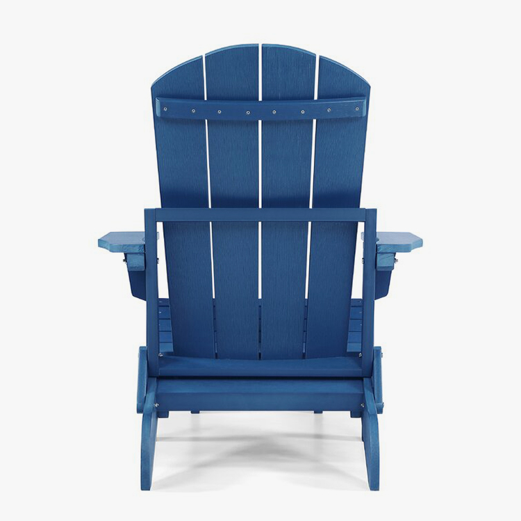 Resin Folding Adirondack Chair with Ottoman