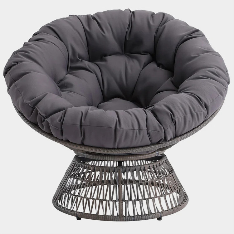 Classy Swivel Papasan Chair