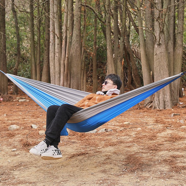 Outdoor Lightweight Nylon Parachute Hammock