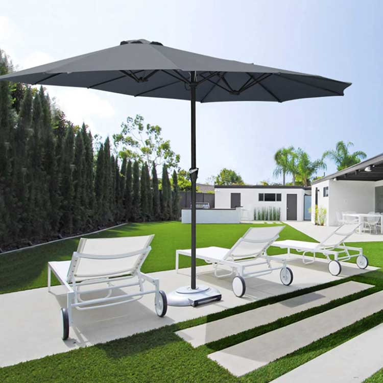 Double Sided Patio Umbrella