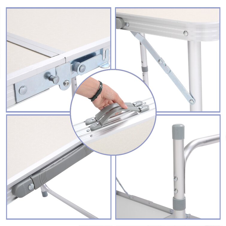8 Feet Aluminum Camping Folding Table