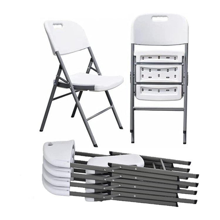 5 Piece Blow Mold Folding Dining Set