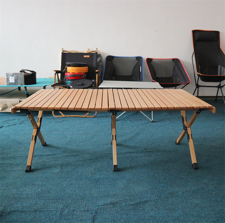 Lightweight Roll Up Picnic Camping Table