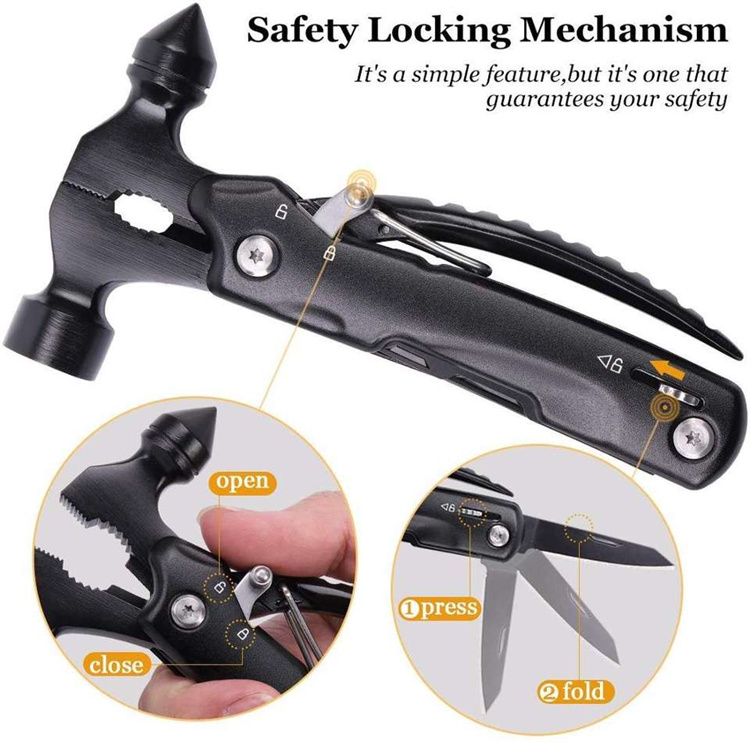 Multitool Hammer Car Safety Hammer