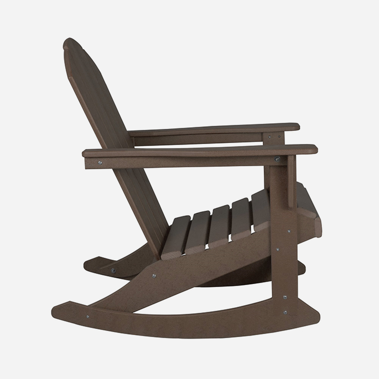 Outdoor Plastic Adirondack Rocking Chair