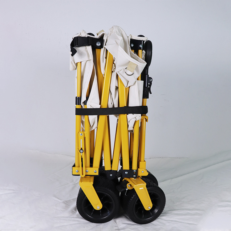 Outdoor Collapsible Beach Wagon Cart