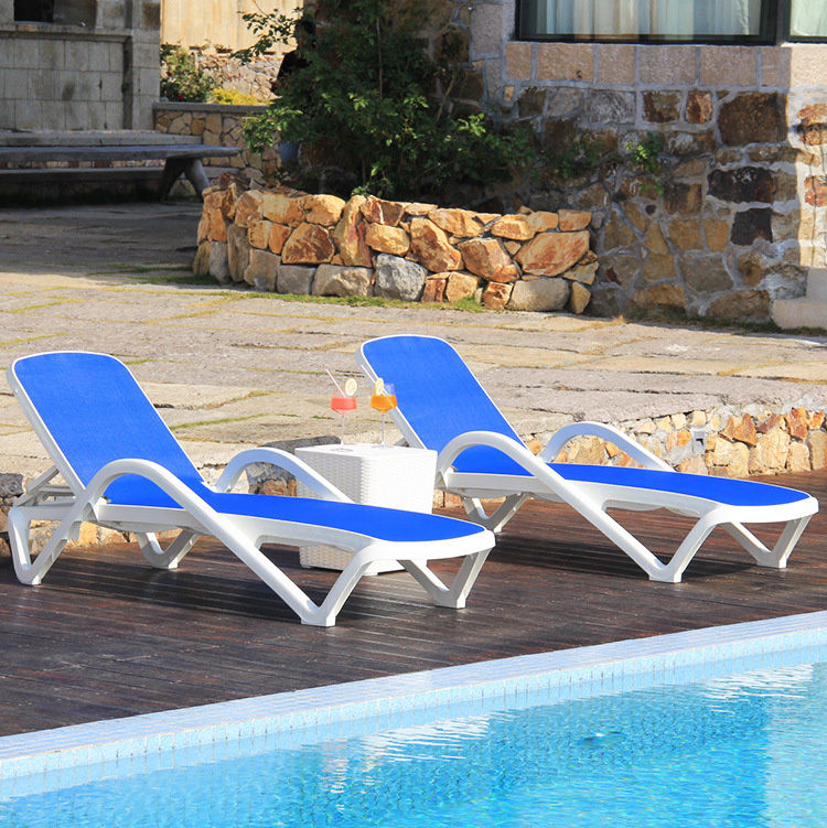Five-Position Chaise Lounge Patio Lounge Chair