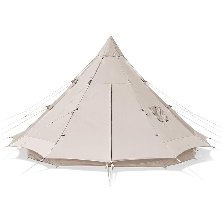 4 Season Cotton Canvas Pyramid Tent