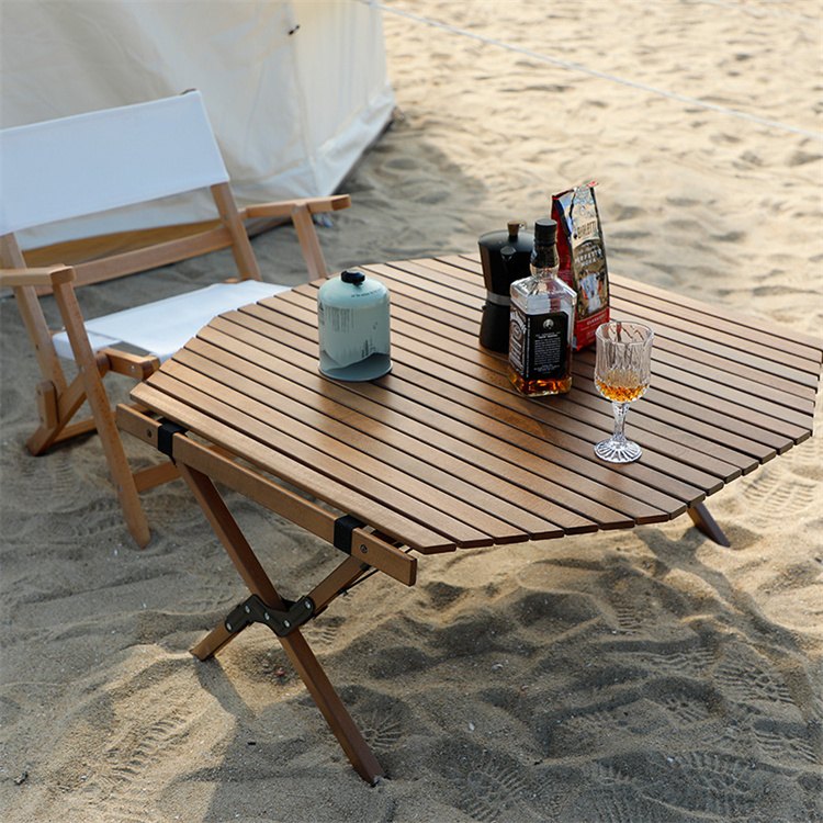 Octagonal Folding Camping Picnic Table