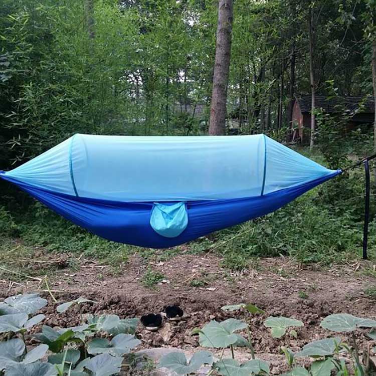 Camping Hammock with Pop Up Mosquito Net