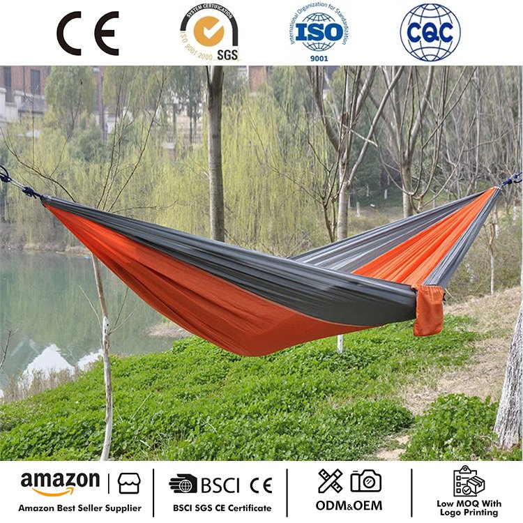 Outdoor Lightweight Nylon Parachute Hammock