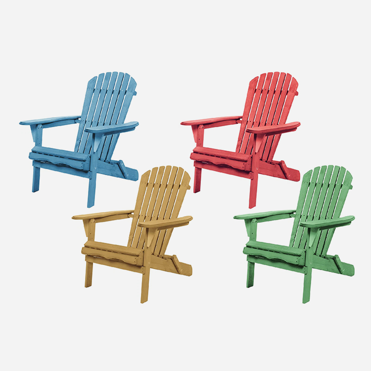 Outdoor Patio Folding Adirondack Chair