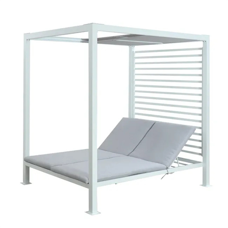 Outdoor Patio Sunbed Daybed with Cushions