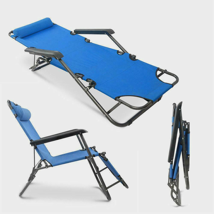 Folding Recliner Zero Gravity Lounge Chair