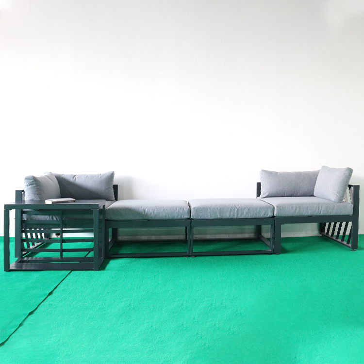 Newest Outdoor Sectional Sofa Set Aluminum
