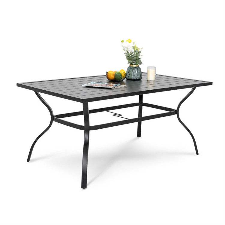 Outdoor Patio Rectangular Dining Table