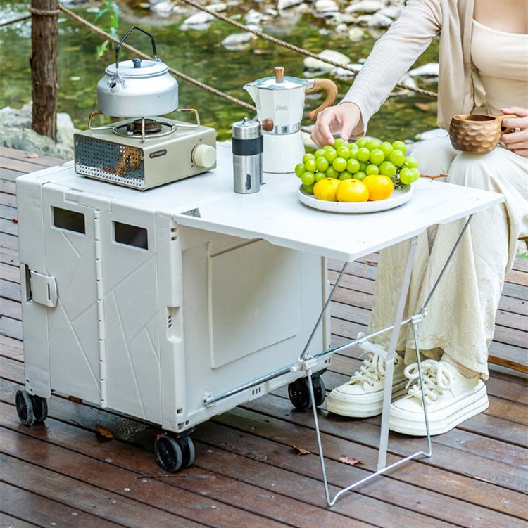 Portable Rolling Crate Handcart