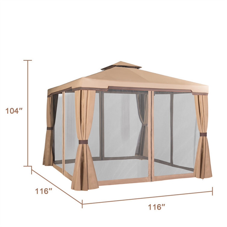 Outdoor Patio 10x10Ft Garden Gazebos