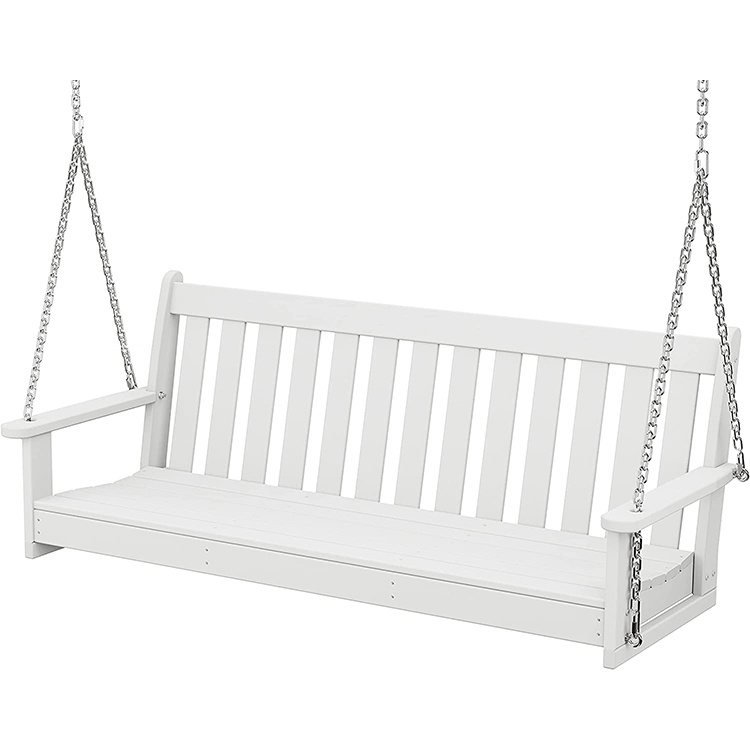 Polywood Bench Hammock Porch Swing Chair