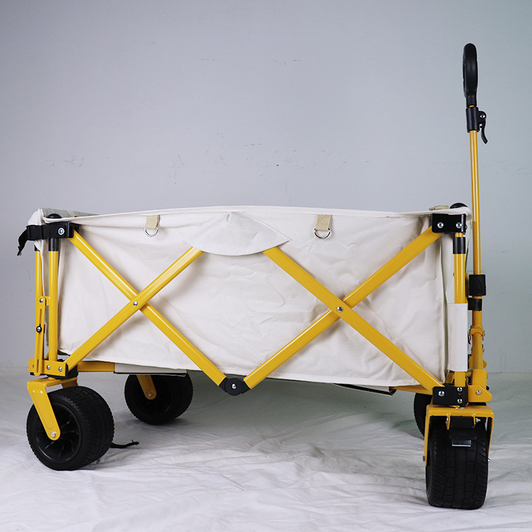 Outdoor Collapsible Beach Wagon Cart